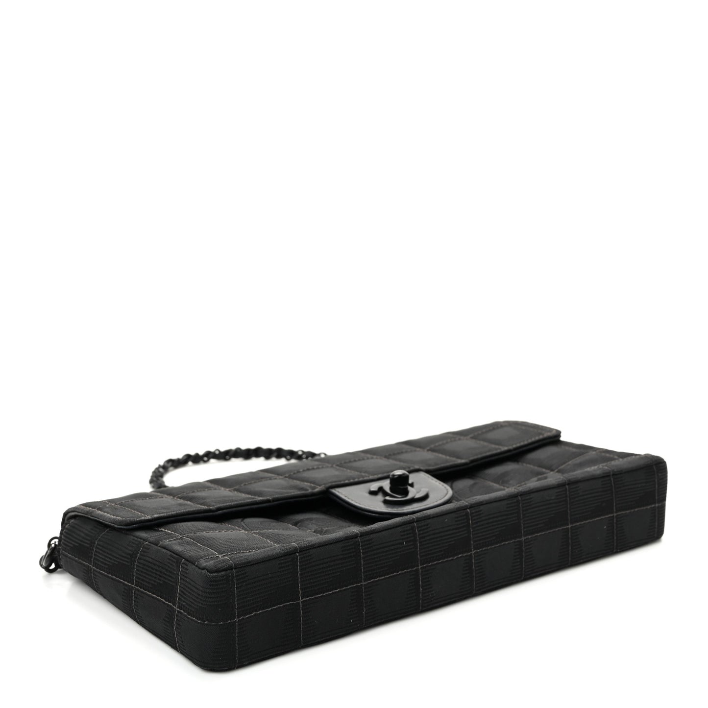Nylon Travel East West Flap Black