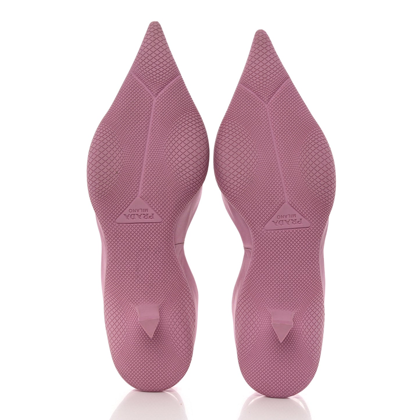 Nylon Flower Pointed Toe 45mm Slingback Pumps 39.5 Primula
