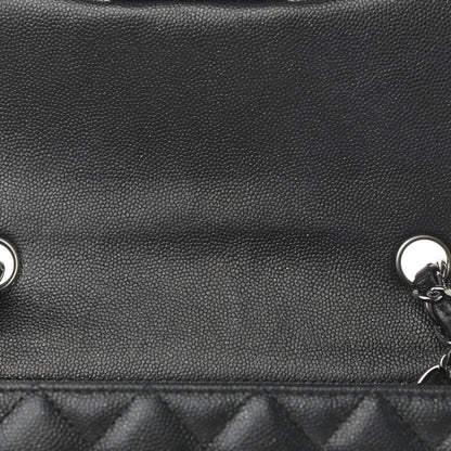 Chanel Iridescent Caviar Quilted Mini Rectangular Flap Black 11 of 12