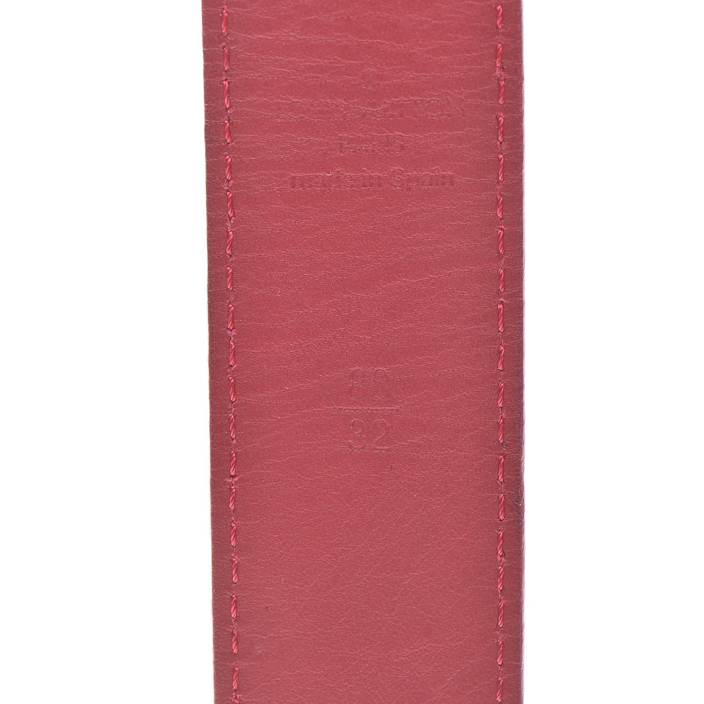 Monogram Multicolor LV Cut Reversible Belt 80 32 White Grenade