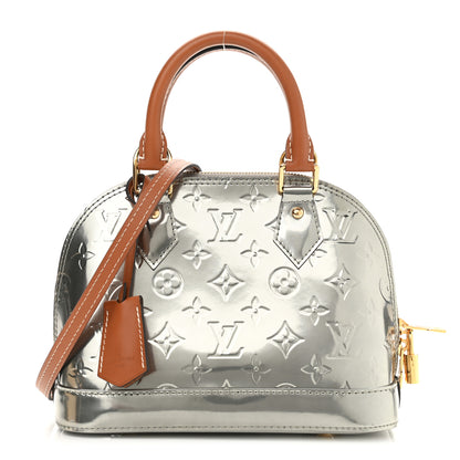 Louis Vuitton Vernis Alma BB Gris Metal 1 of 9