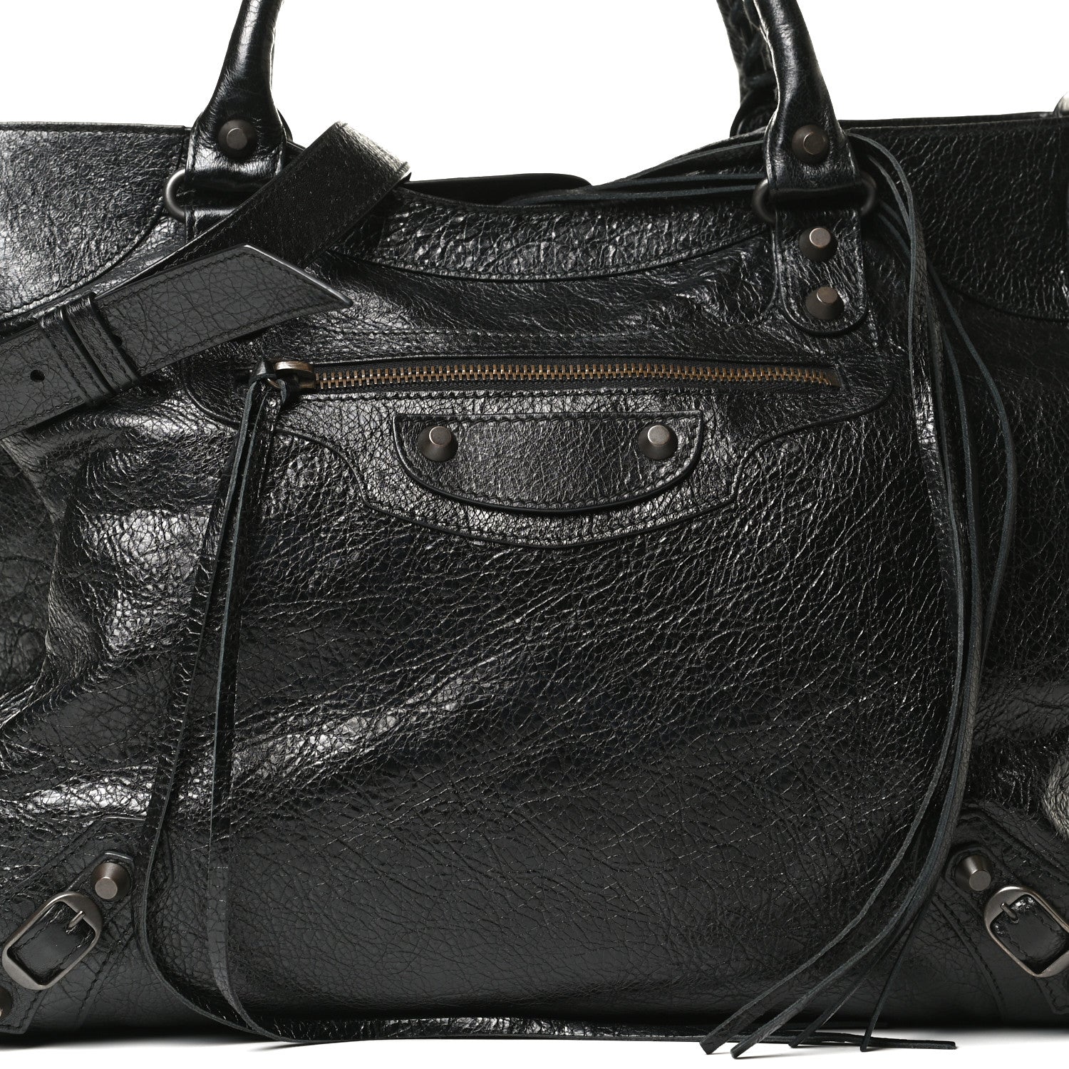 Balenciaga Agneau Classic Hardware Velo Black 8 of 10