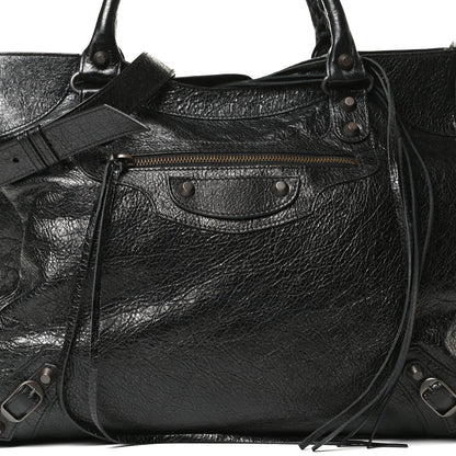 Balenciaga Agneau Classic Hardware Velo Black 8 of 10