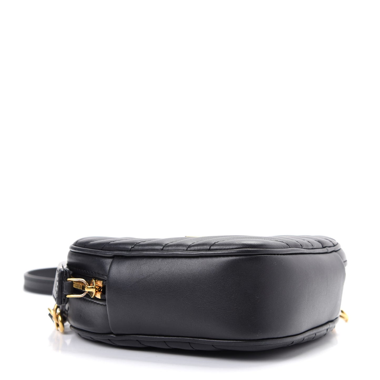 Calfskin New Wave Heart Bag Black