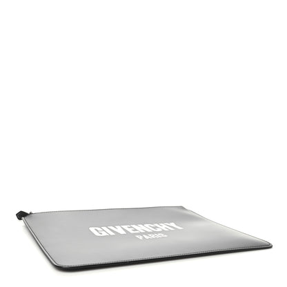 Givenchy Calfskin Medium Logo Pouch Black 4 of 8