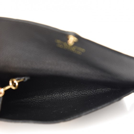 Louis Vuitton Empreinte Key Pouch Black 5 of 6