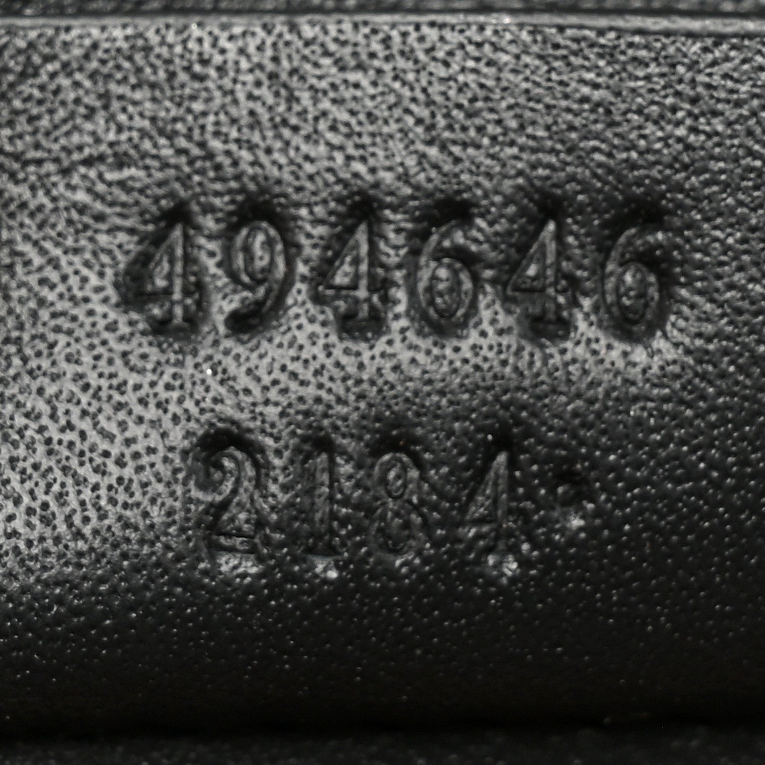 Gucci Calfskin Super Mini Sylvie Chain Shoulder Bag Black 6 of 9