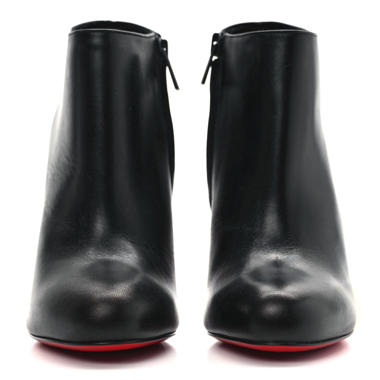 Christian Louboutin Calfskin Belle 100 Ankle Boots 37 Black 2 of 7