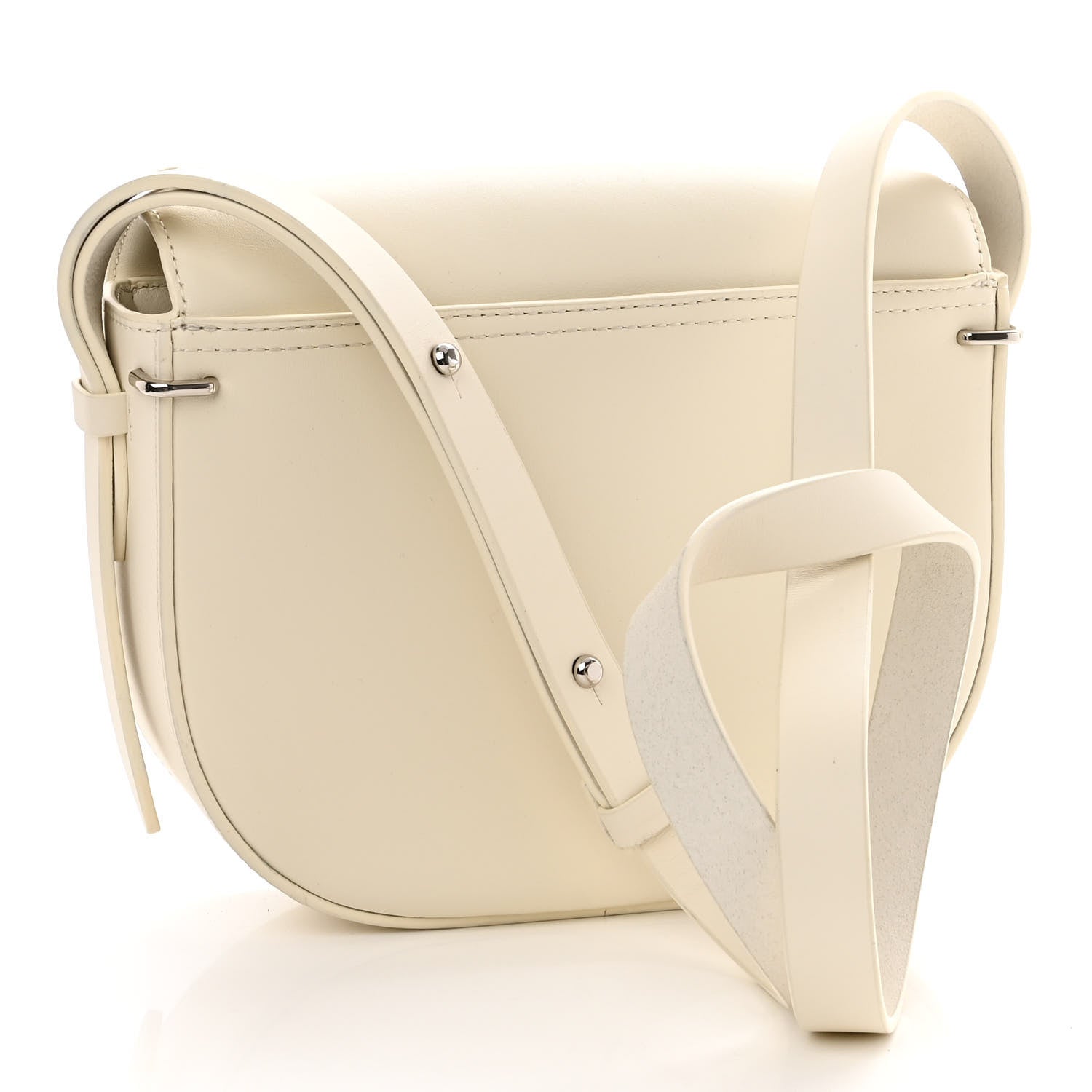 3.1 Phillip Lim Calfskin Alix Saddle Crossbody Bag Off White 3 of 13