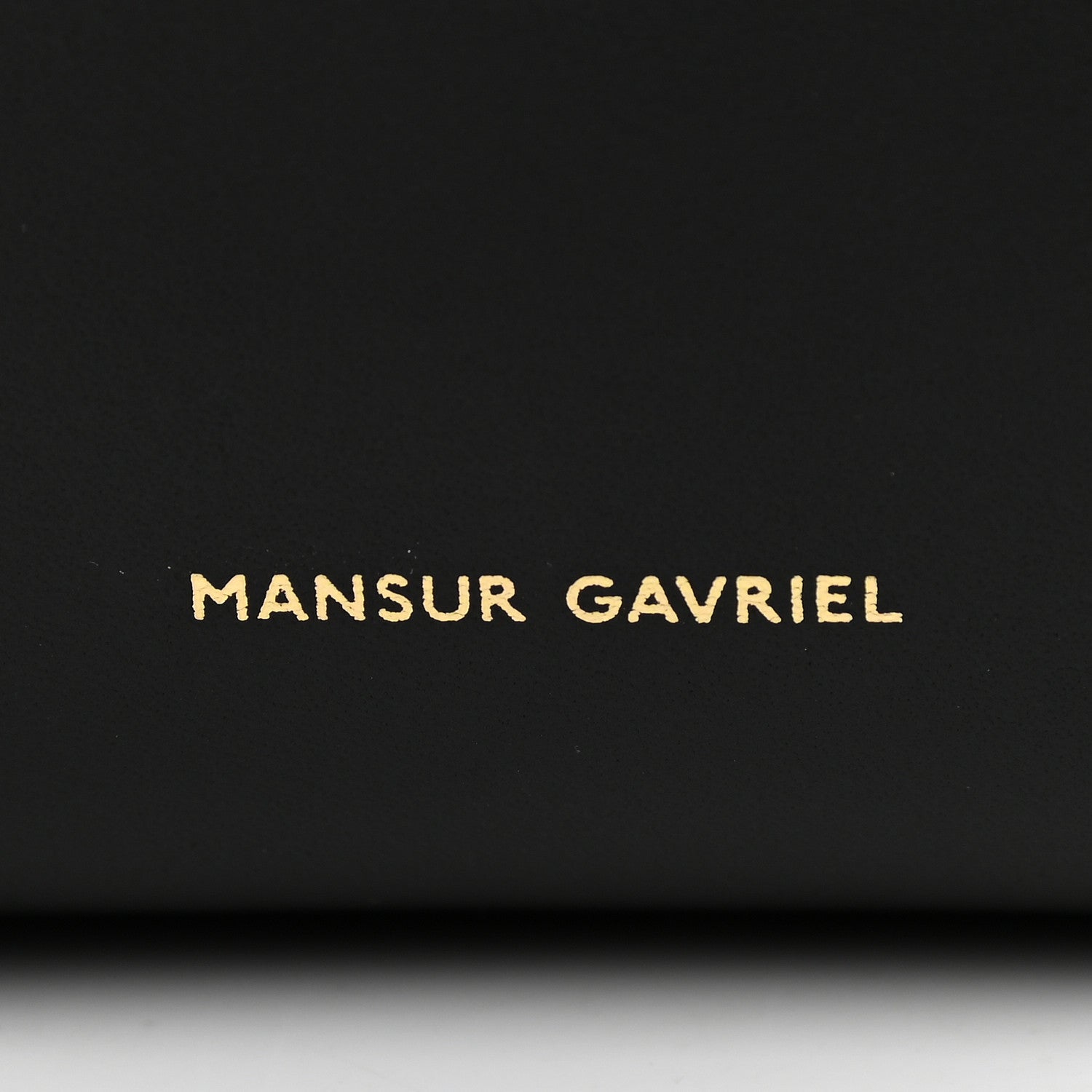 Mansur Gavriel Calfskin Mini Bucket Bag Black Flamma 6 of 9