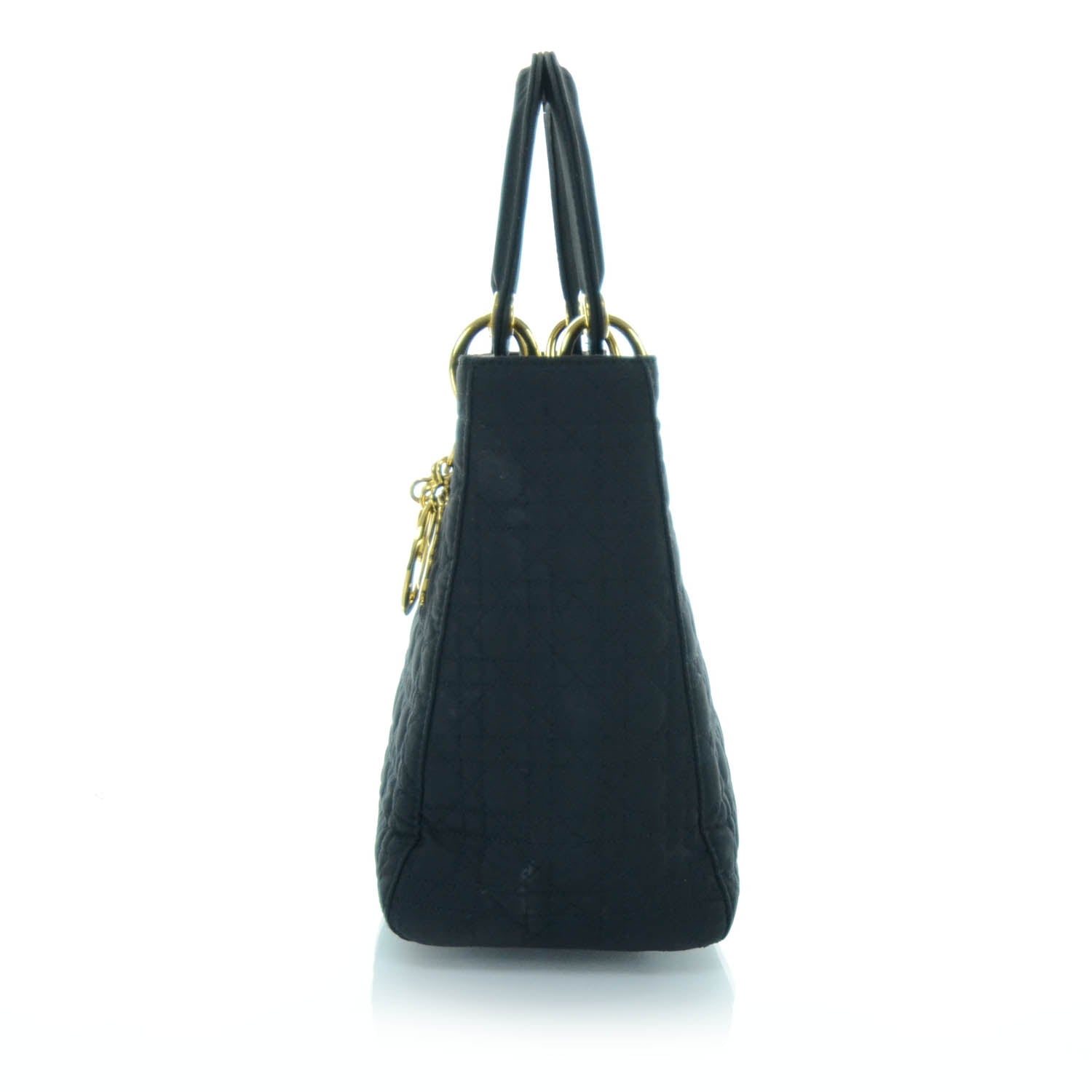 Christian Dior Nylon Cannage Lady Dior Black 5 of 10