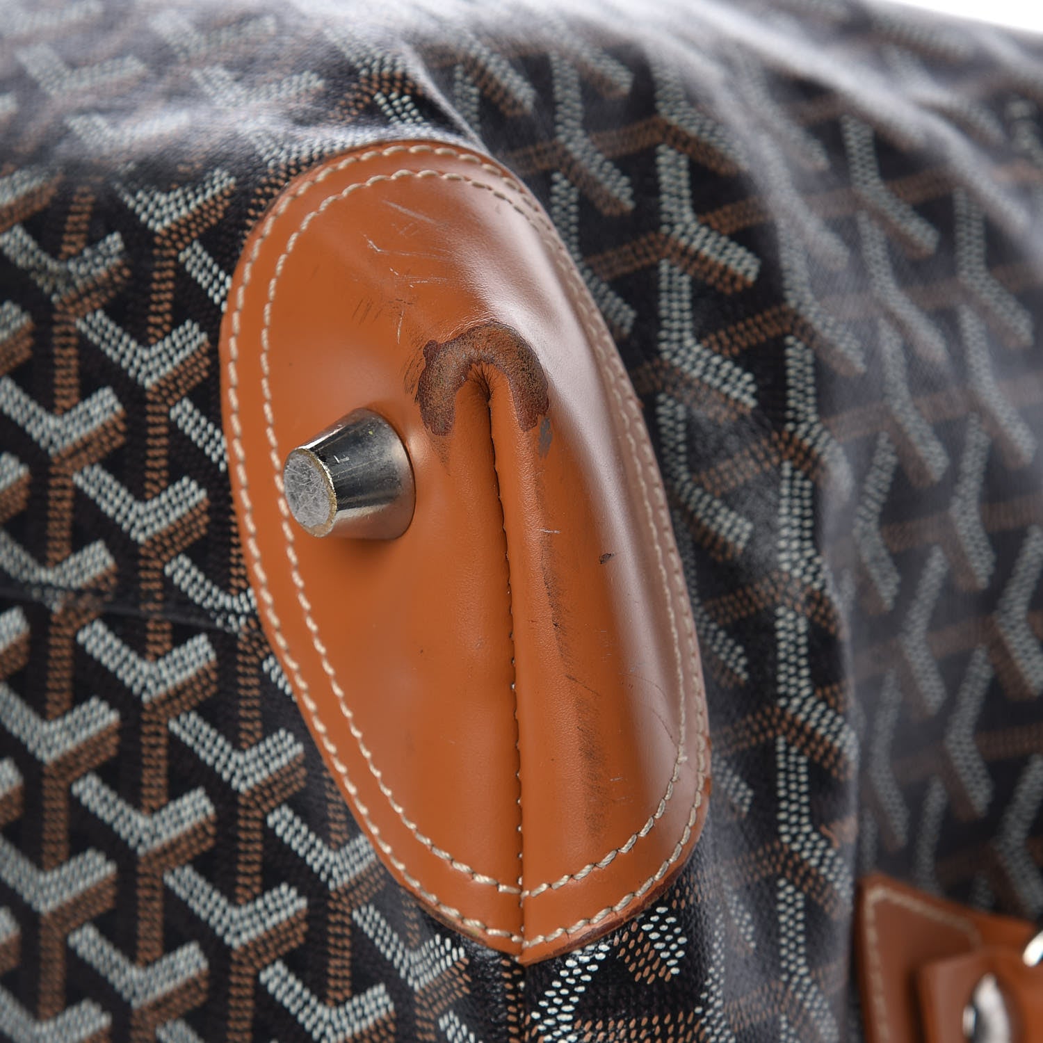 Goyard Goyardine Boeing 55 Black Gold 11 of 17