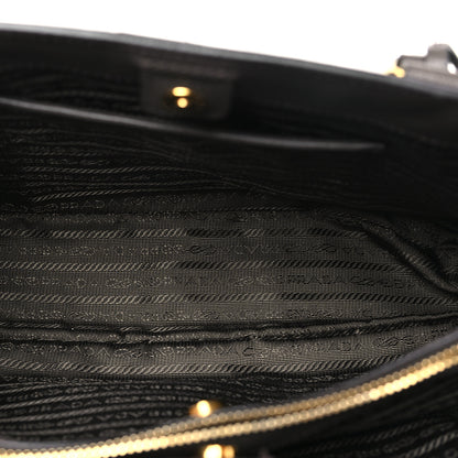 Prada Saffiano Lux Medium Tote Grafite 5 of 10