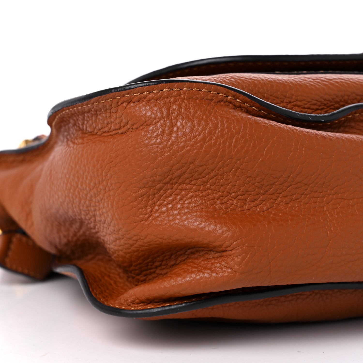 Chloe Calfskin Medium Marcie Satchel Tan 8 of 10