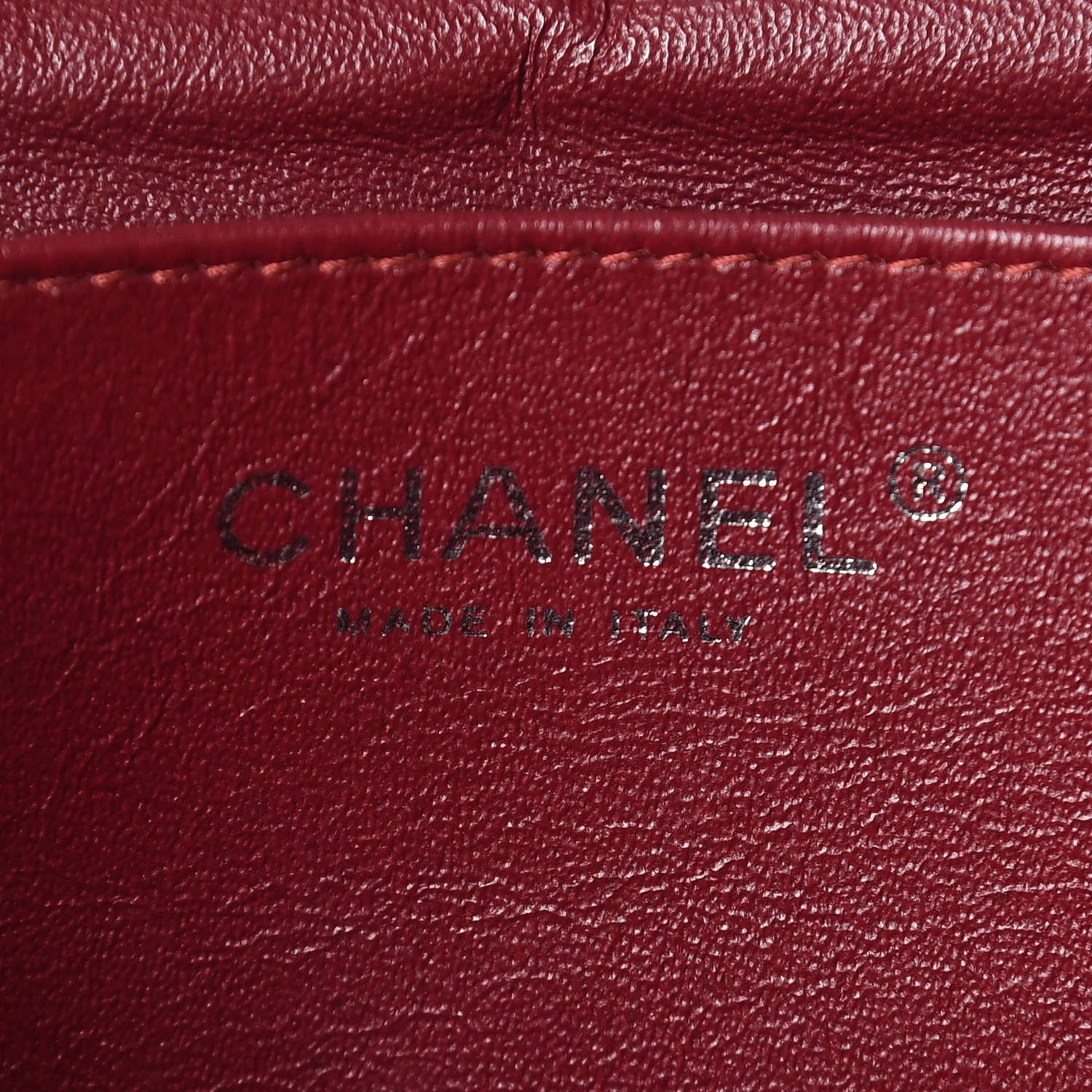 Chanel Patent Quilted Clutch With Chain Flap Red 6 of 18