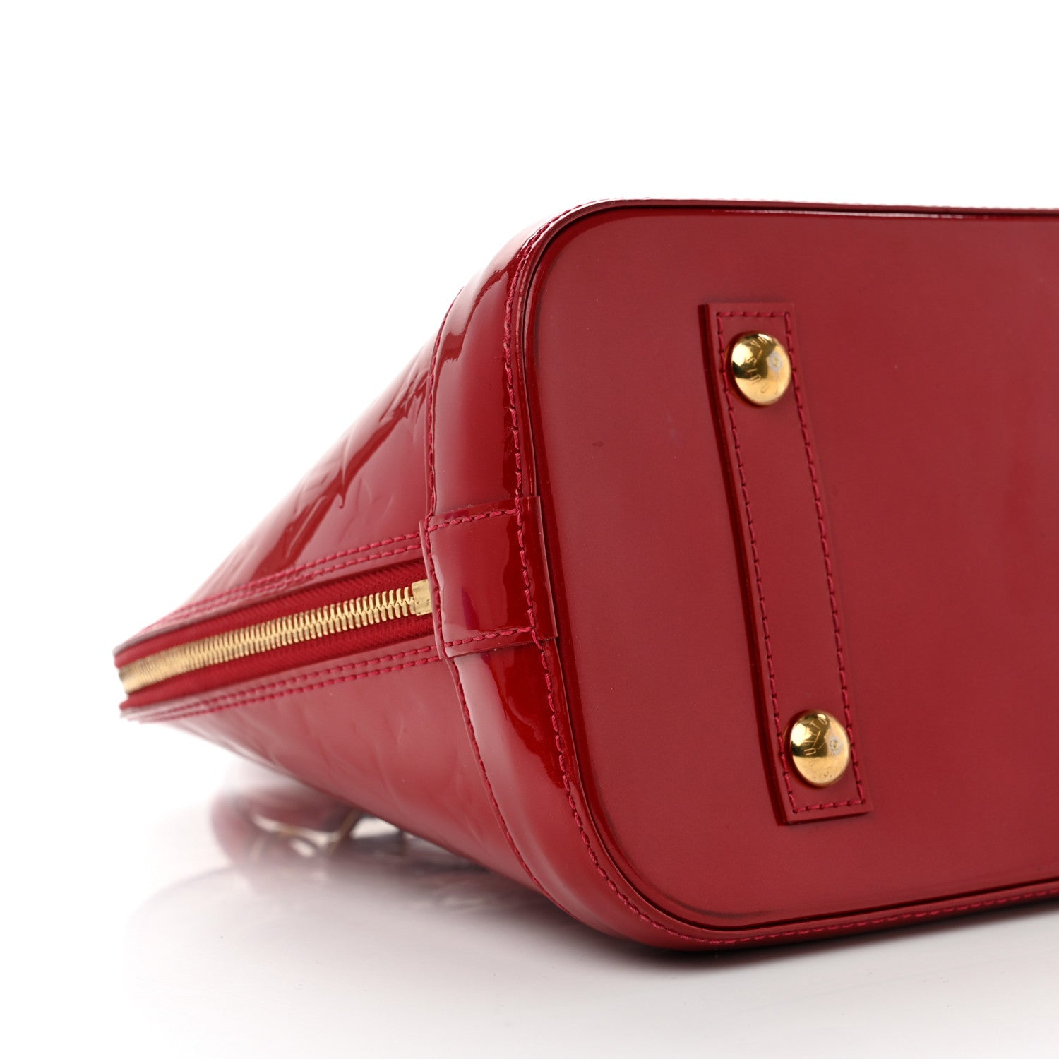 Louis Vuitton Vernis Alma PM Pomme D'Amour 7 of 10