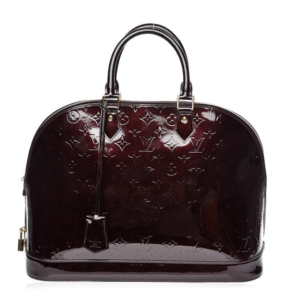 Louis Vuitton Vernis Alma GM Amarante 1 of 12