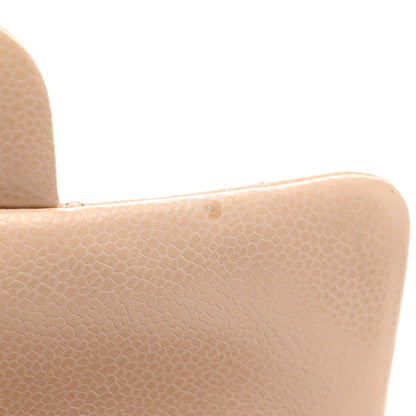 Chanel Caviar Quilted Mini Rectangular Flap Light Beige 8 of 12