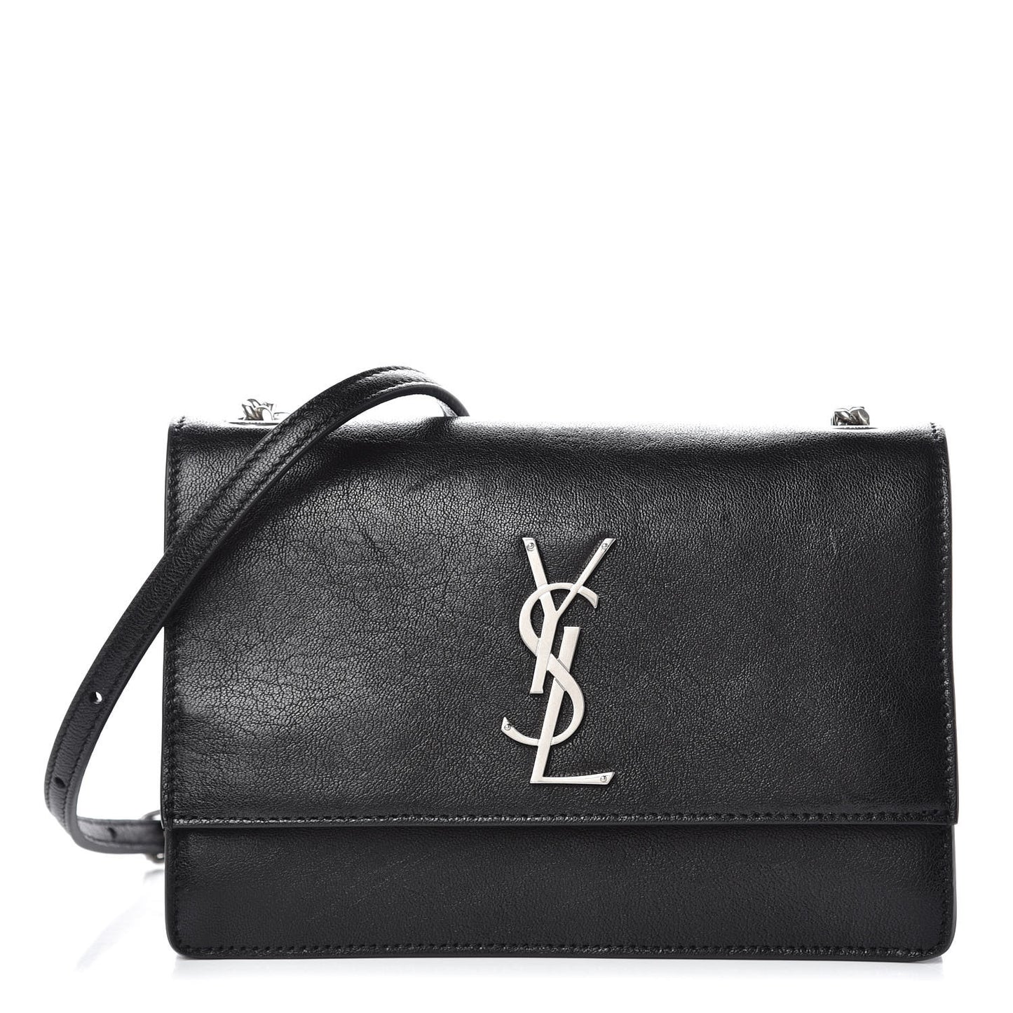 Calfskin Small Monogram Sunset Black