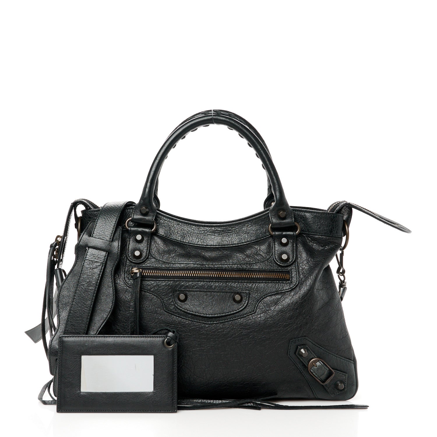 Balenciaga Agneau Classic Hardware Town Black 3 of 11