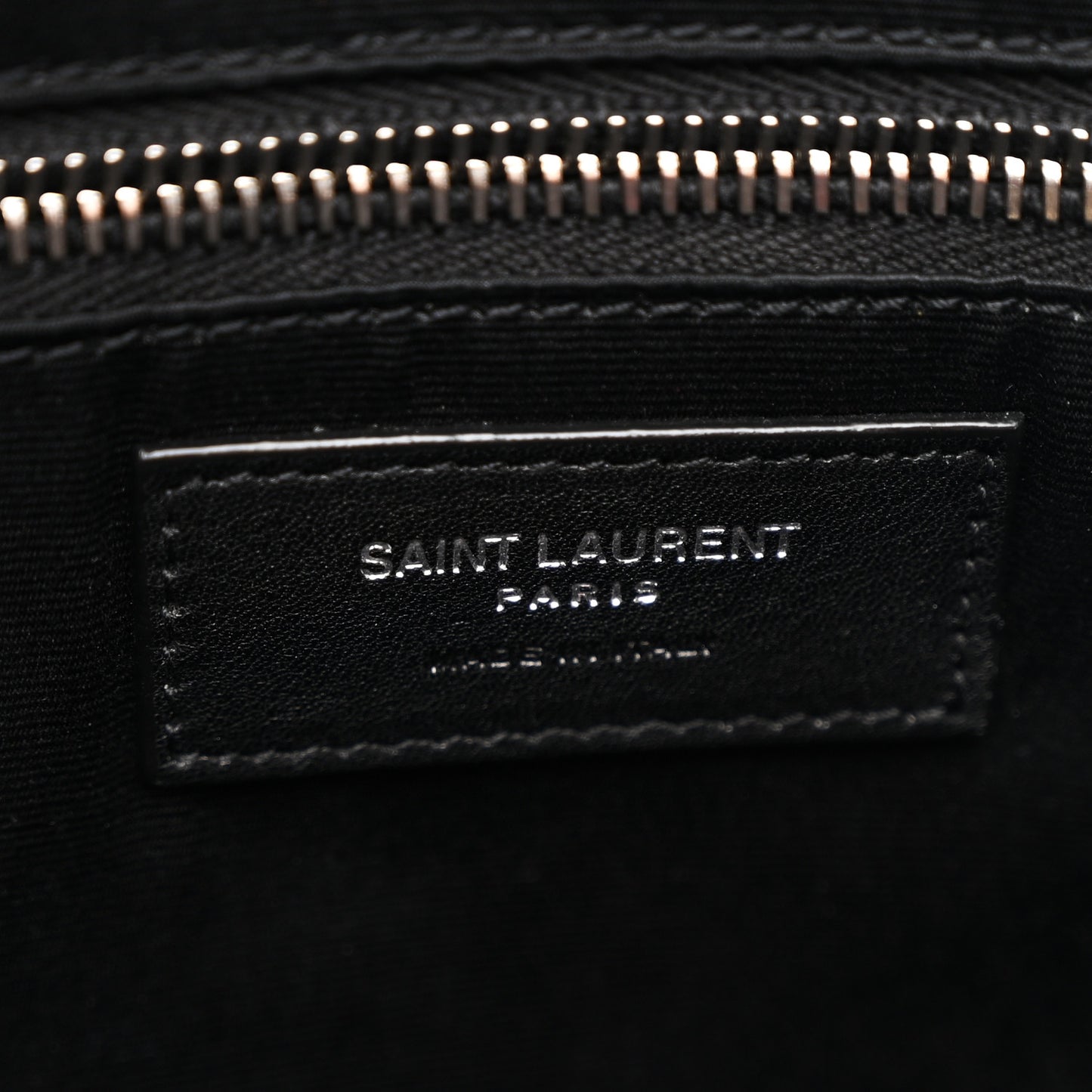 Raffia Linen Calfskin Rive Gauche Tote Black