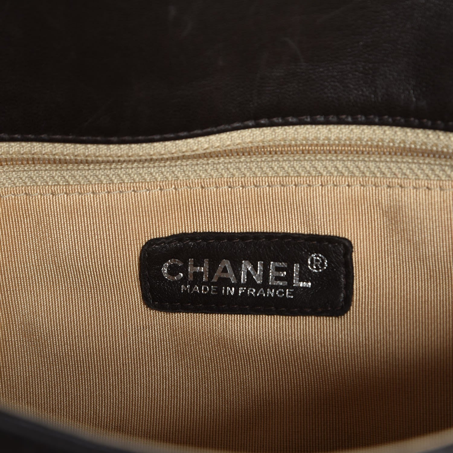 Chanel Lambskin Chocolate Bar Mademoiselle Flap Brown 7 of 8