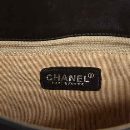Chanel Lambskin Chocolate Bar Mademoiselle Flap Brown 7 of 8