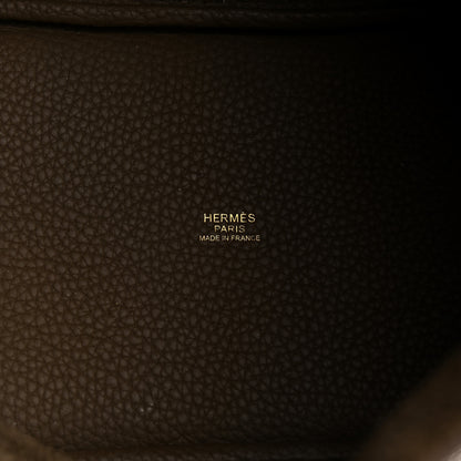 Hermes Taurillon Clemence Picotin Lock 18 PM Etoupe 6 of 11