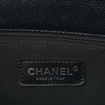 Chanel Caviar Quilted Grand Shopping Tote GST Black 6 of 11