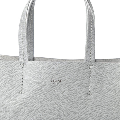 Celine Grained Calfskin Small Vertical Cabas Mineral 11 of 11