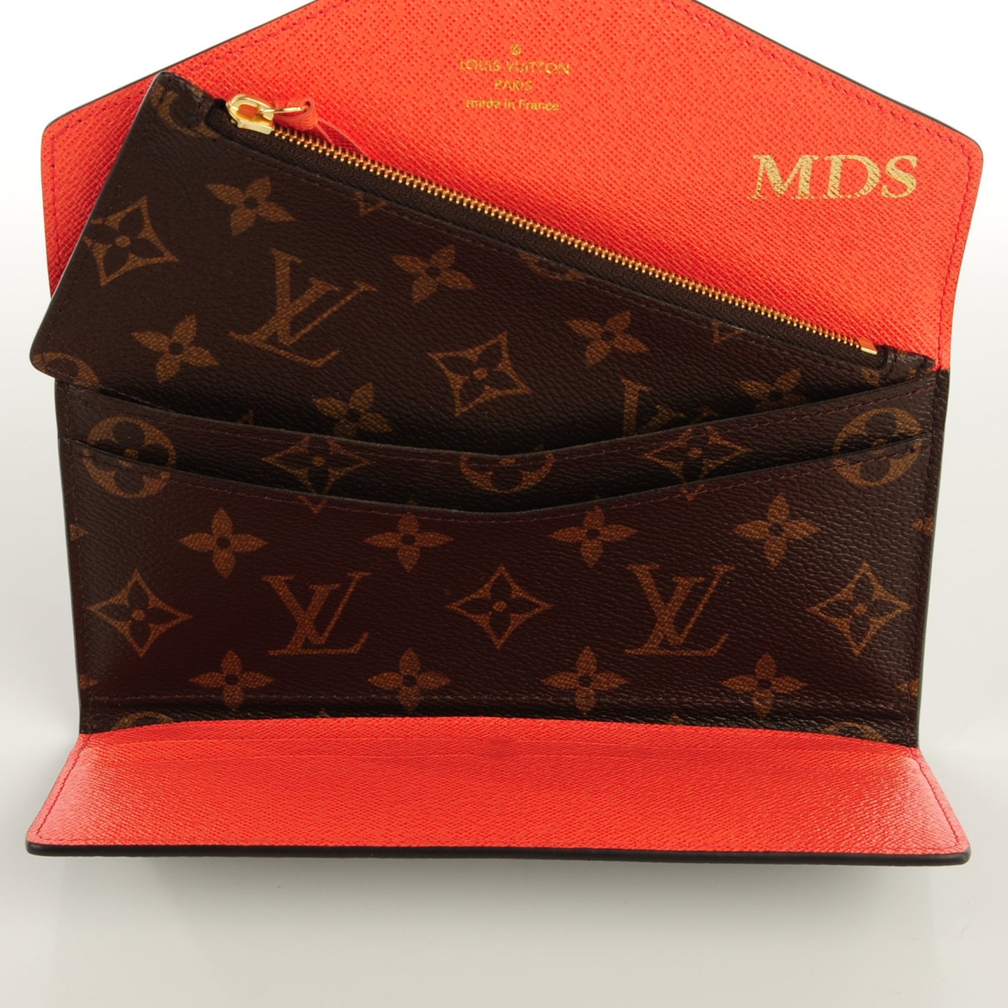 Monogram Josephine Wallet Poppy