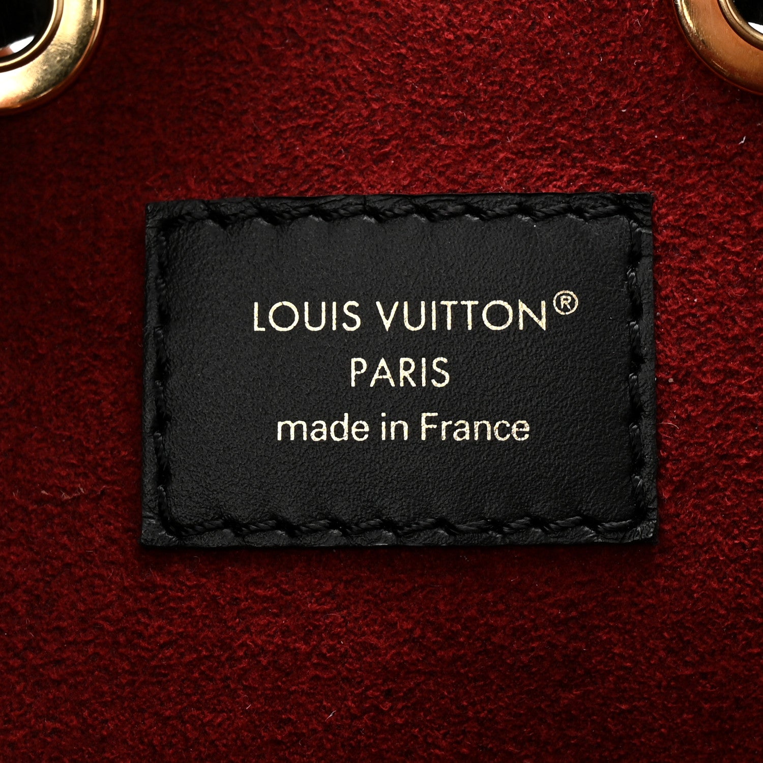 Louis Vuitton Empreinte Monogram Giant Neonoe MM Black Beige 7 of 11