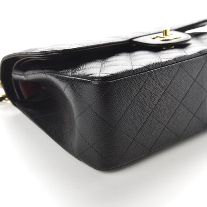 Chanel Caviar Quilted Jumbo Double Flap Black 8 of 11