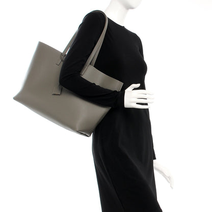 Saint Laurent Calfskin Large Shopping Tote Kaki Militaire 2 of 8