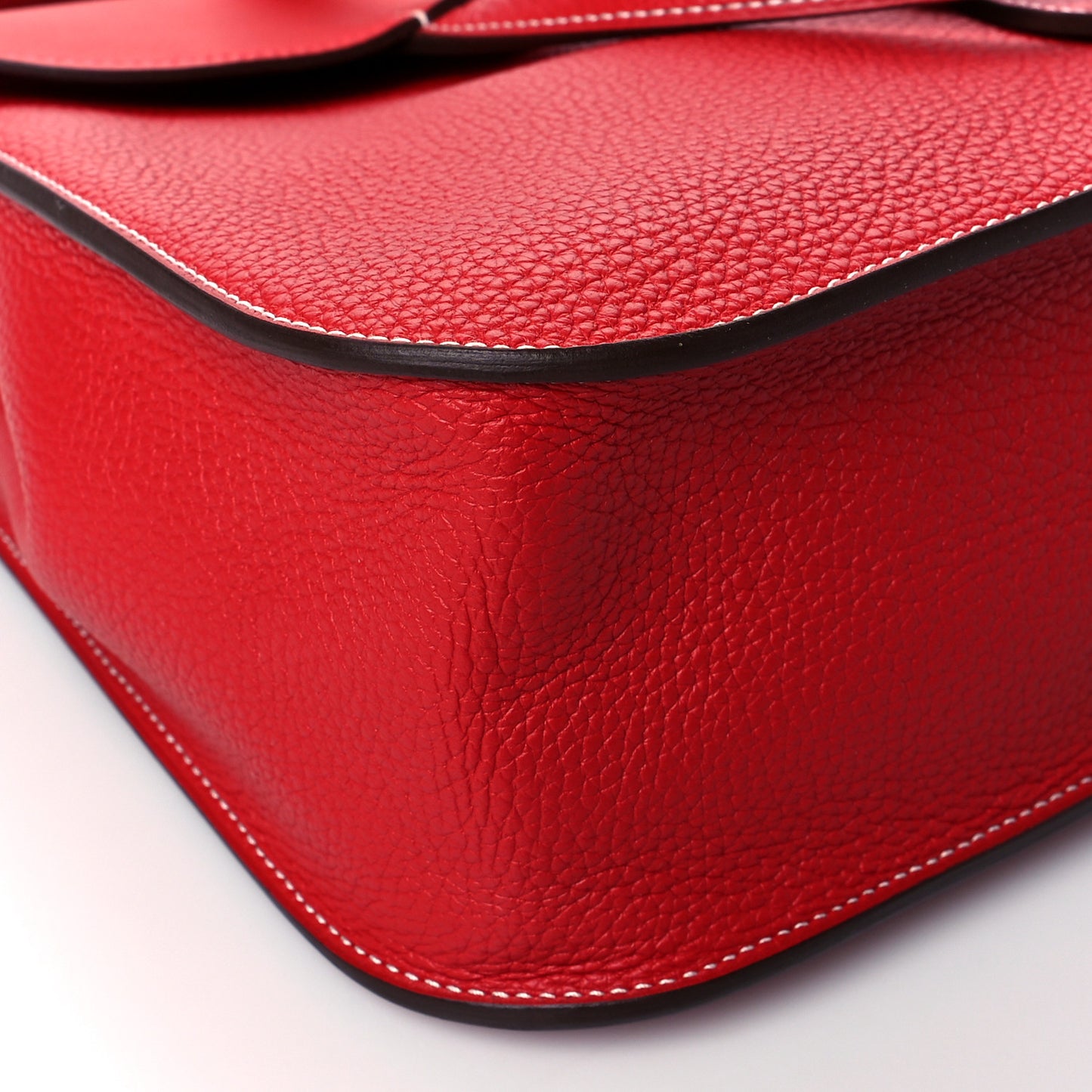 Taurillon Clemence Verso Halzan 31 GM Rouge Casaque Vermillion