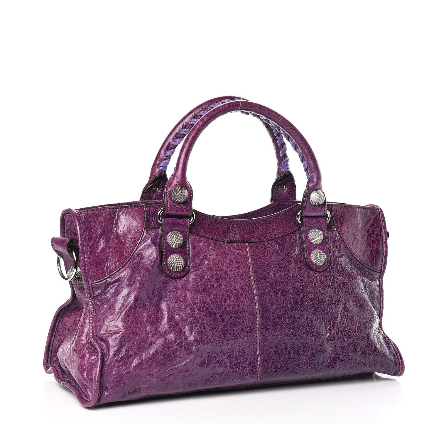 Agneau Giant 21 Silver Hardware Part Time Raisin