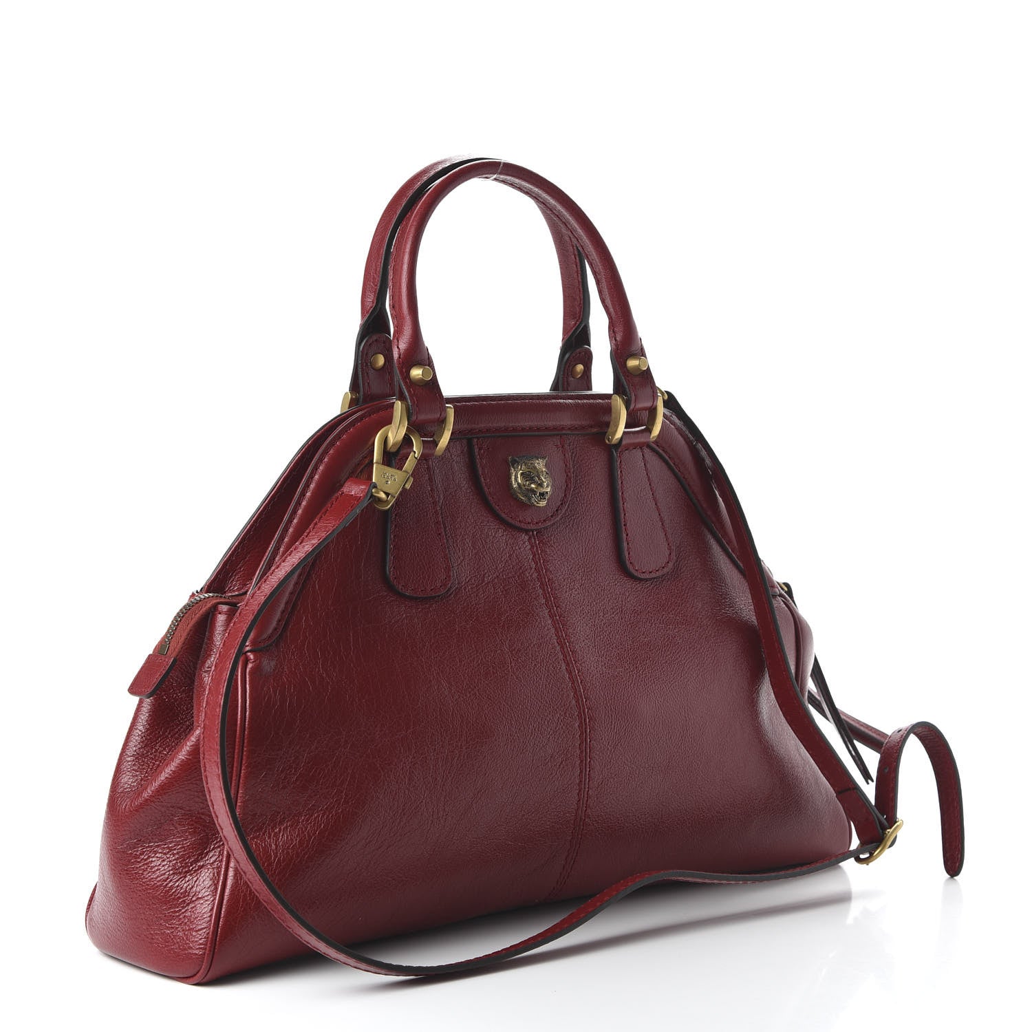 Gucci Piuma Lux Energy Medium Re(Belle) Top Handle Bag Romantic Cerise 2 of 9