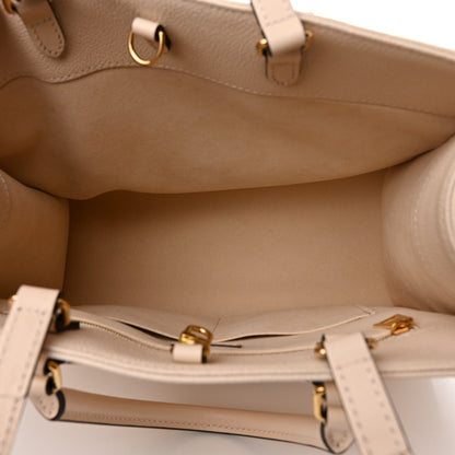 Louis Vuitton Empreinte Monogram Giant Onthego MM Creme 5 of 9