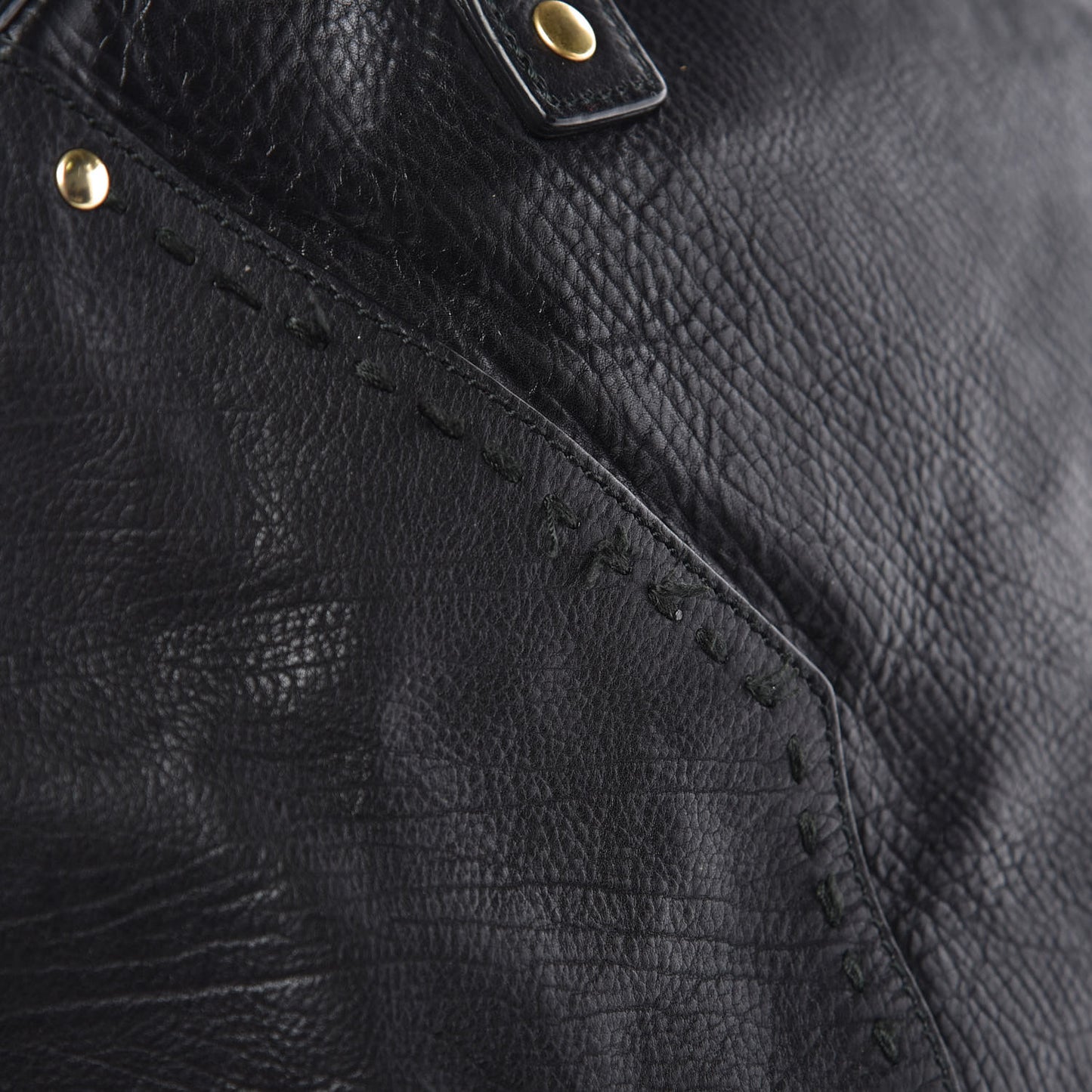Calfskin Oversized Muse Black