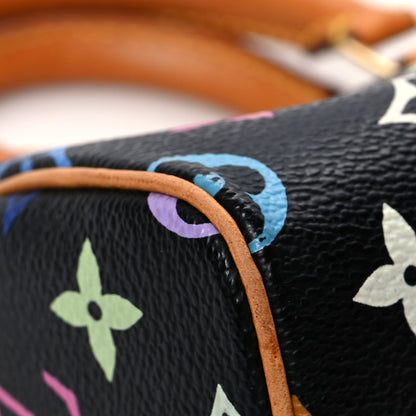 Louis Vuitton Monogram Multicolor Mini Sac HL Speedy Black 7 of 11