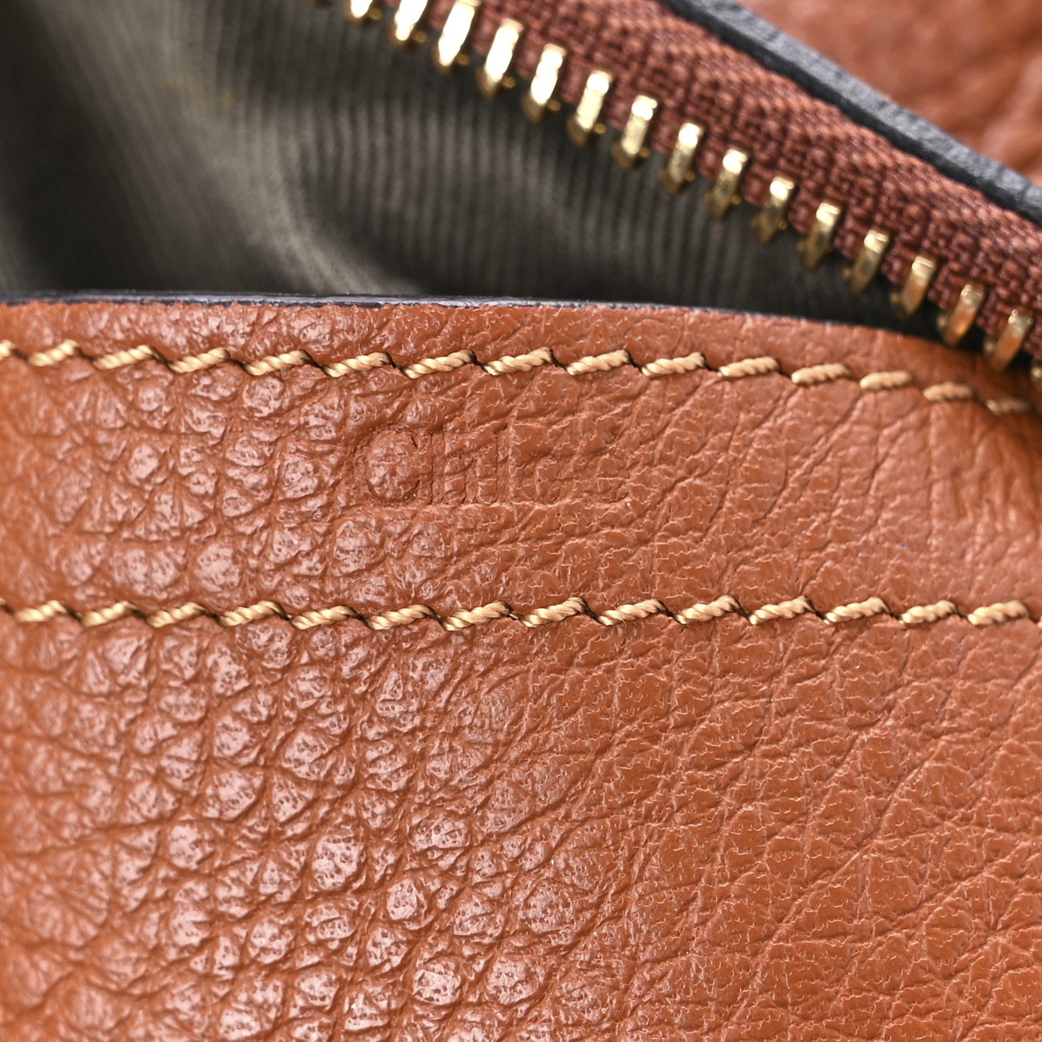 Chloe Calfskin Mini Marcie Satchel Tan 6 of 10