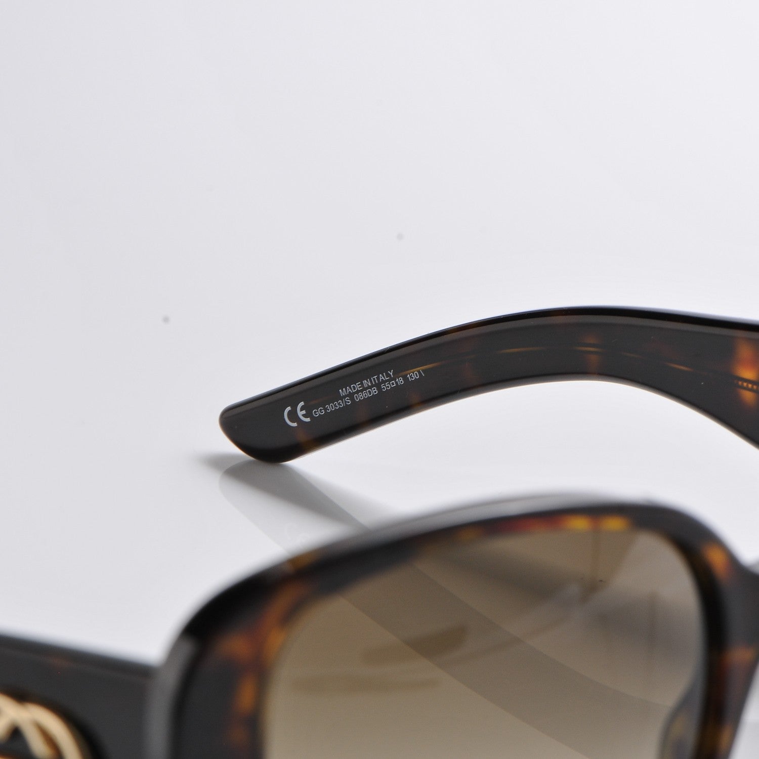 Gucci GG 3033/S Sunglasses Tortoise 191822 – FASHIONPHILE