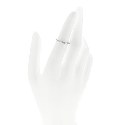 Tiffany Platinum Diamond .23ct Grace Engagement Ring 49 4.75 2 of 6