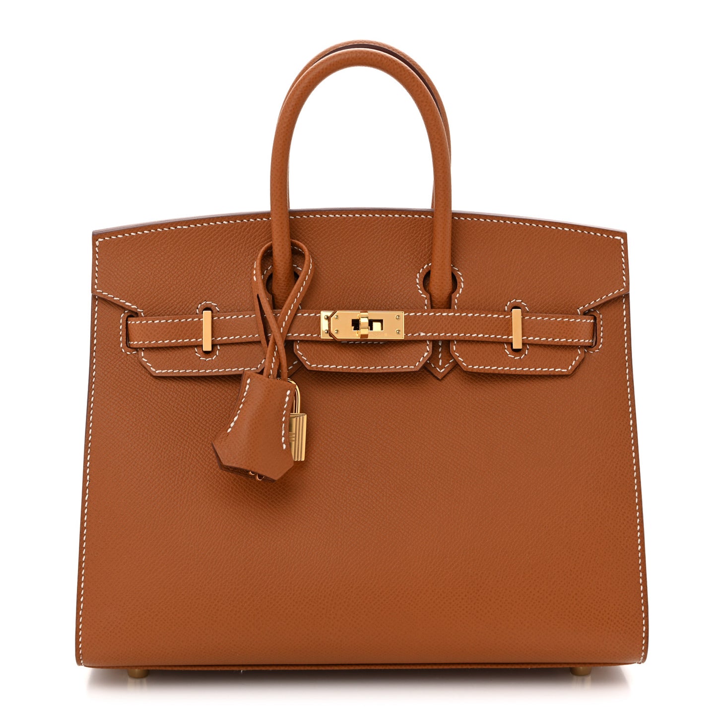 Epsom Birkin Sellier 25 Gold