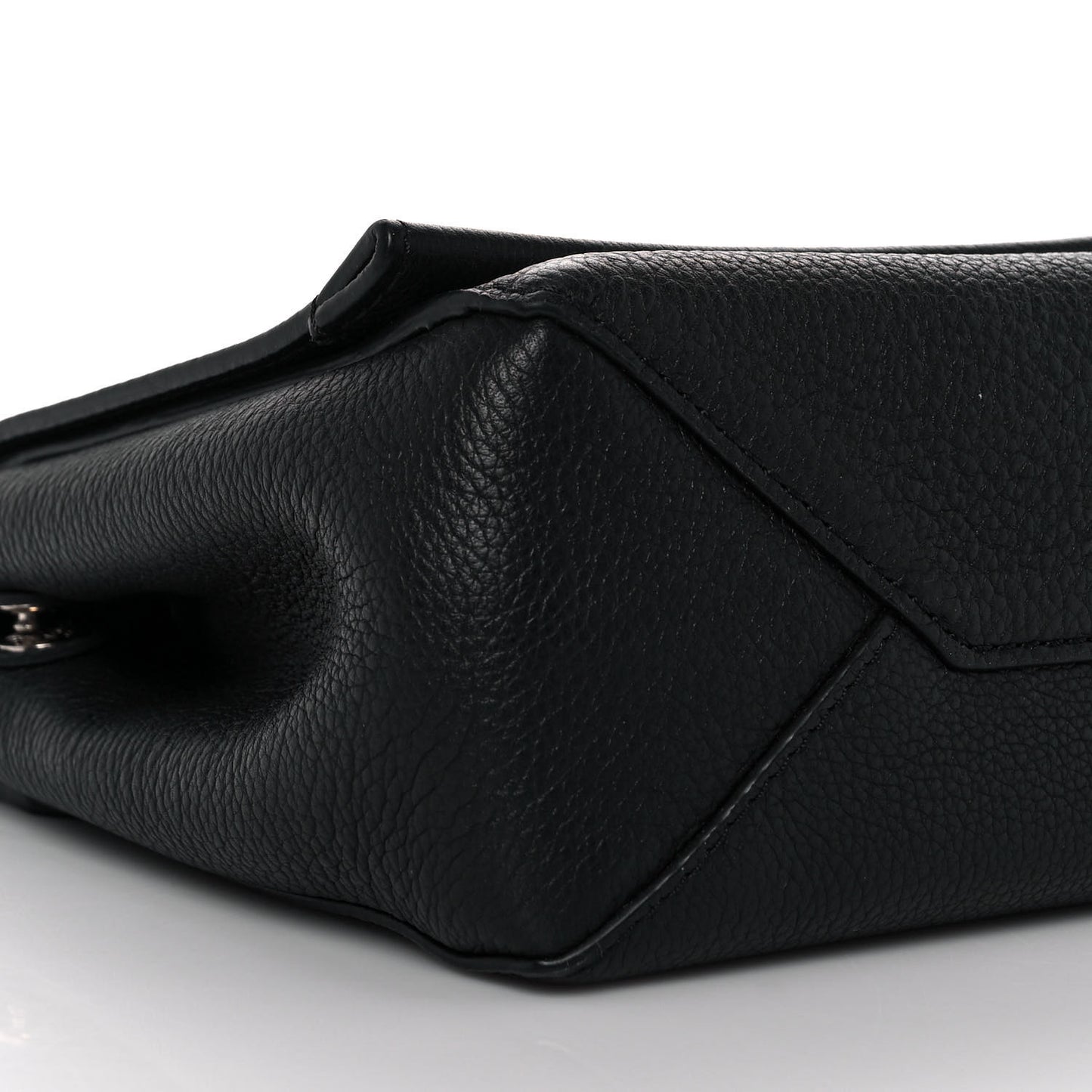 Calfskin Lockme II Chain Bag BB Black