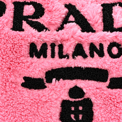 Prada Terry Cloth Mini Re-Edition 2000 Bag Petalo Black 7 of 10