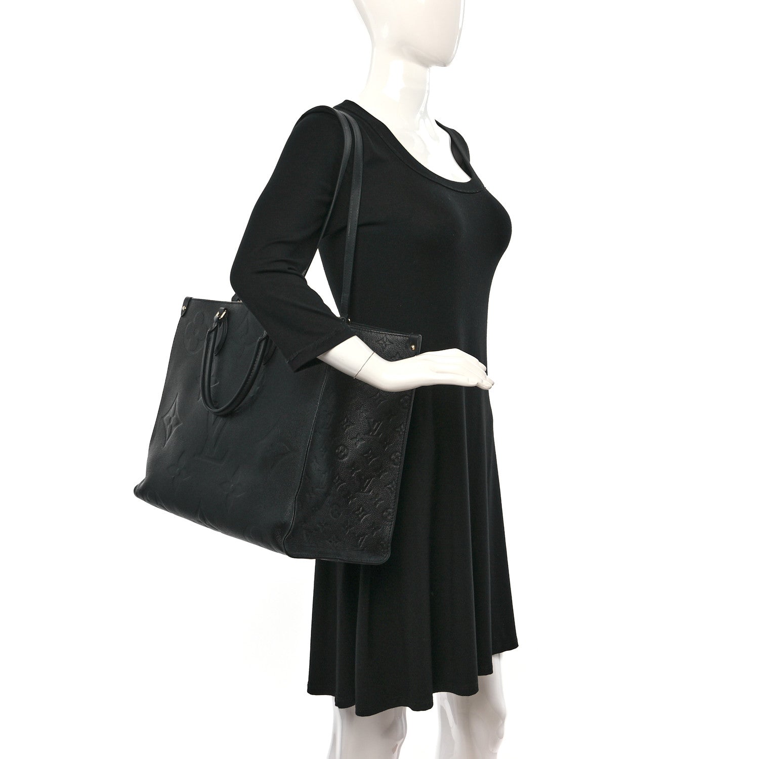 Louis Vuitton Empreinte Monogram Giant Onthego GM Black 2 of 10