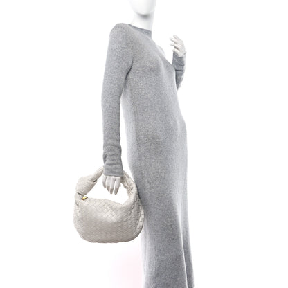 Bottega Veneta Nappa Intrecciato Teen Jodie Hobo White 2 of 10
