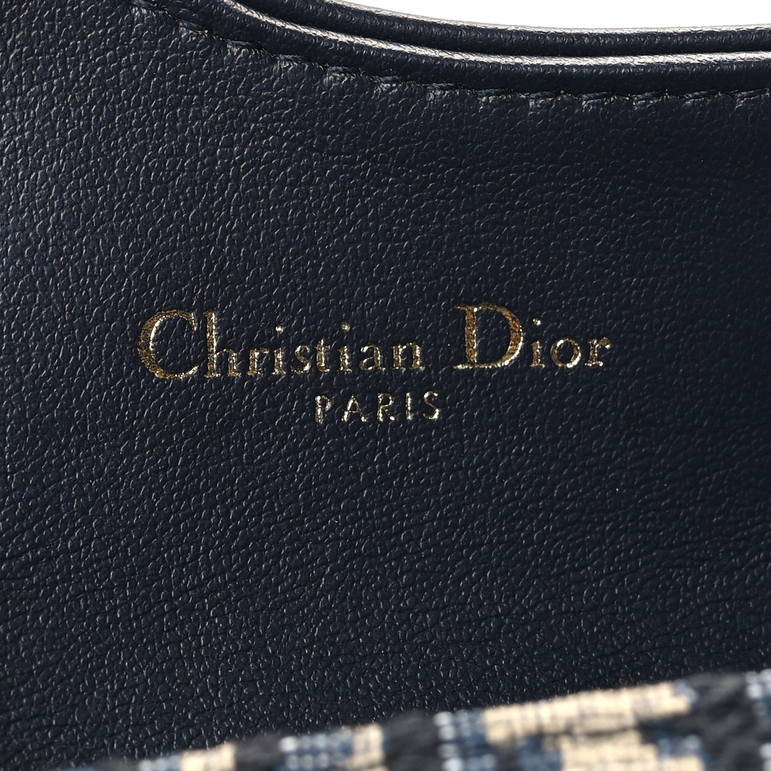 Christian Dior Oblique Saddle 5-Gusset Card Holder Blue 6 of 8