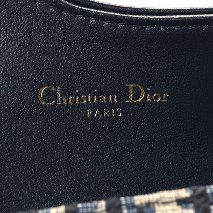 Christian Dior Oblique Saddle 5-Gusset Card Holder Blue 6 of 8